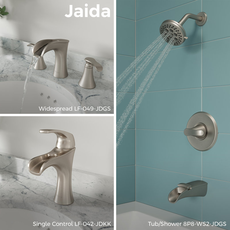 Pfister Jaida Single Hole Faucet Bathroom Faucet with Drain Assembly